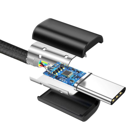 Equip USB Kabel 3.2 A -  C St/St 2.0m 3A schwarz