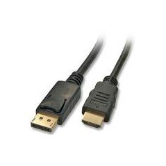 Lindy Kabel DisplayPort / HDMI, 2m DP Stecker