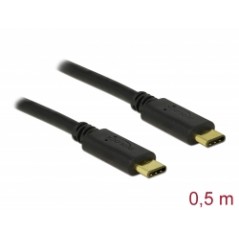 Delock USB C -  USB-C 0,5 m