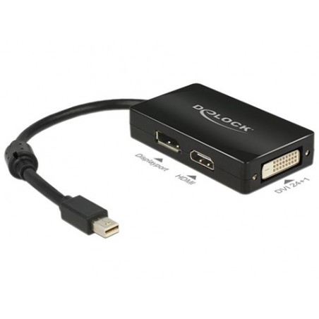 Displayport Adapter Delock mini DP -  DP/HDMI/DVI