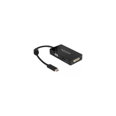 DELOCK Adapter USB-C   VGA/HDMI/DVI